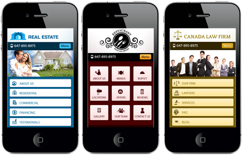 Mobile Websites for all businesses. mobile websites